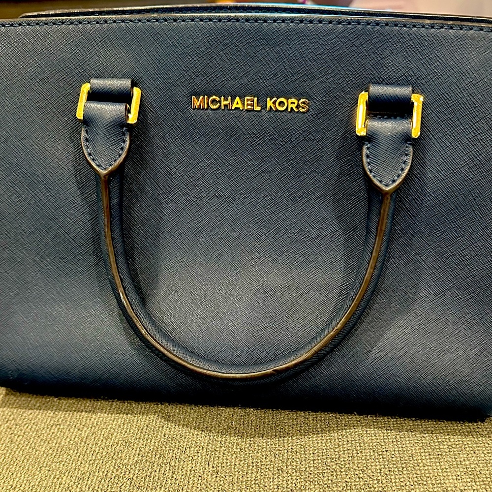💙Michael Kors Navy Blue Purse💙